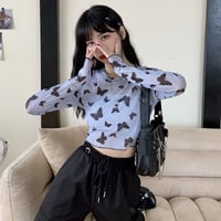 Butterfly Mesh Top