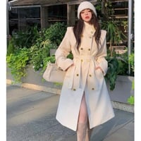 2色 Stylish ロングコート