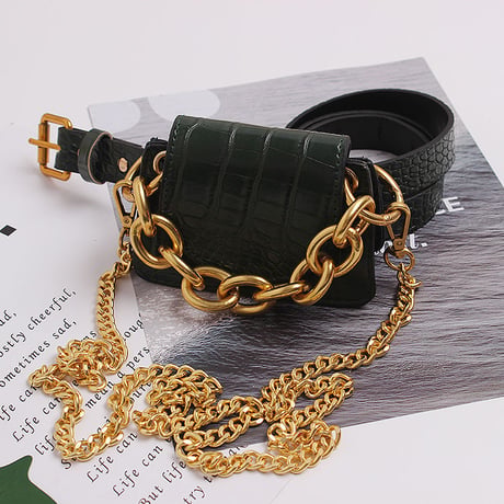 4色 2WAY Double Chained バッグ