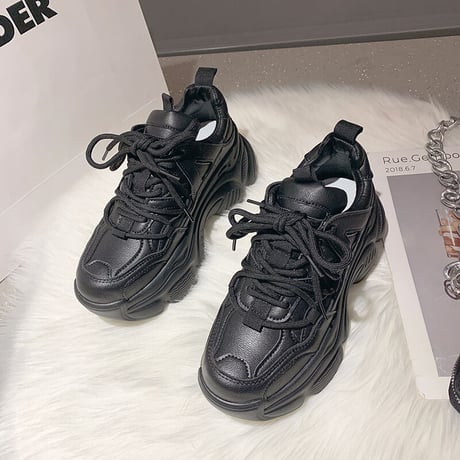 3色 Platform Sneakers