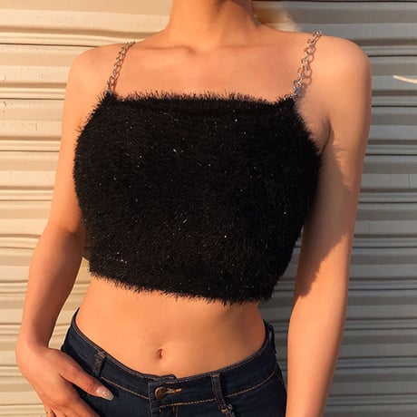 Stylish Fluffy トップス