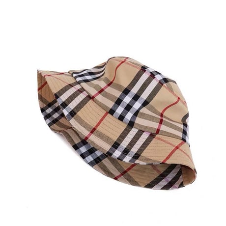 Plaid バケットハット