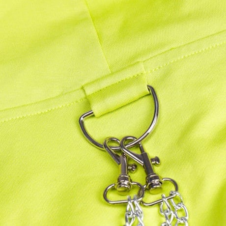 Thunder Bolt Cropped パーカー
