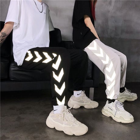 2色 Reflective パンツ UNISEX 男女兼用