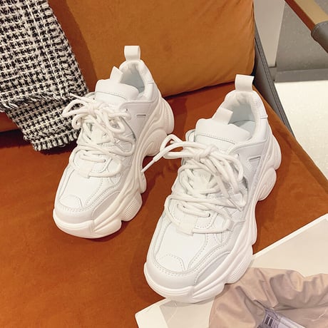 3色 Platform Sneakers