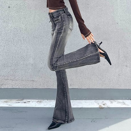 フレア デニム Pants