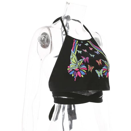 Butterfly Print Top