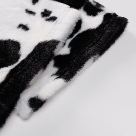 Cow Print Fluffy Pants