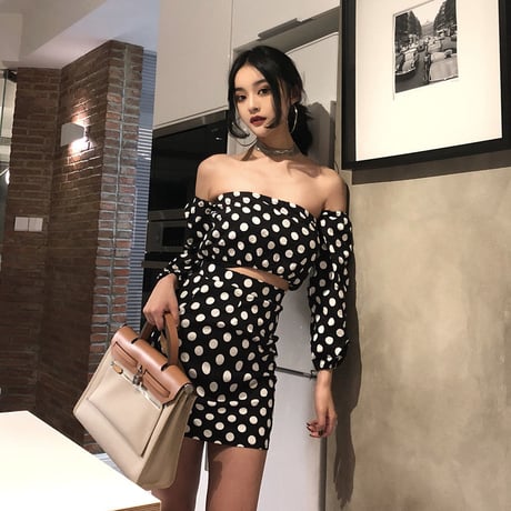 Polka-Dot Lady 上下セット