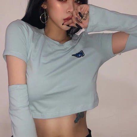 Ninja Girl Butterfly Top