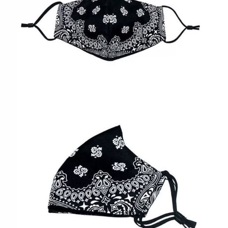 Paisley Pattern Cotton Masks