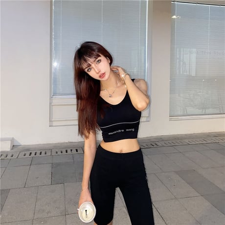 2色 Black & White Sporty ブラトップ