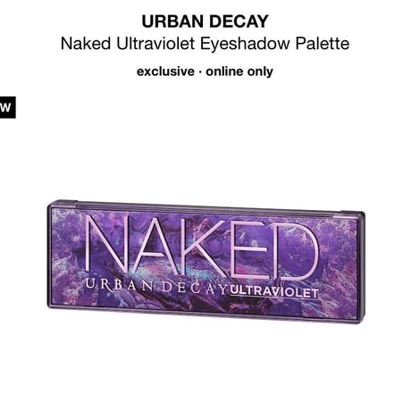 【日本未入荷】URBAN DECAY Naked アイシャドウパレット Ultra Violet【海外コスメ】