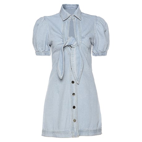 Girly Denim One-Piece