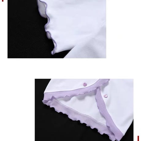 Collared ボタンダウン Top