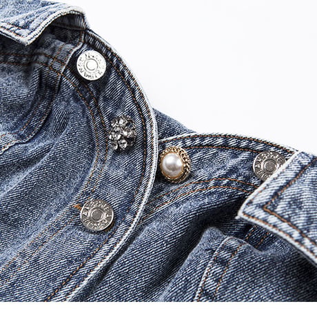変形 Denim ビスチェ Top