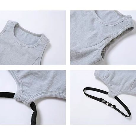 Strapped Cut out Top