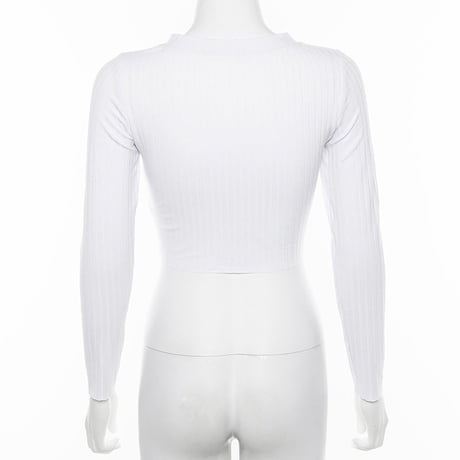 Pure White カーディガン