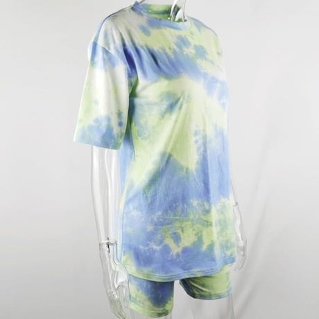 3色 Tie-Dye 上下セット