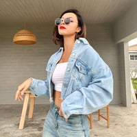 Cropped Denim Jacket