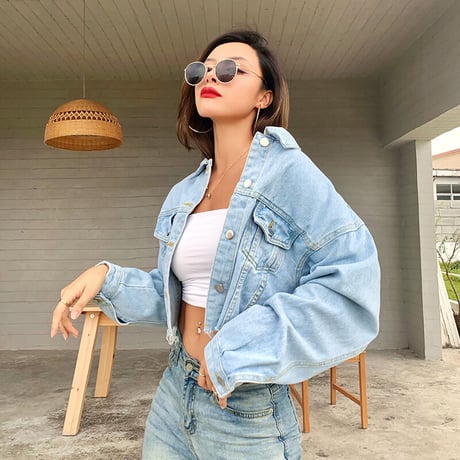 Cropped Denim Jacket