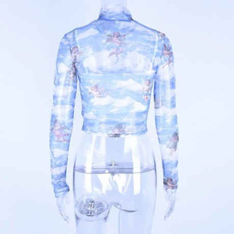 Blue Angels シースルー Top