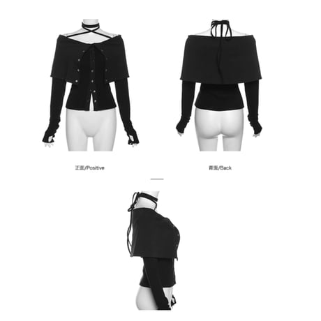 チョーカーネック sexy Top