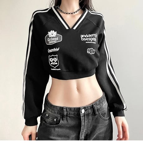 Sporty Cropped Top