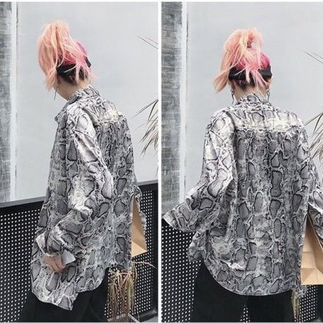 Python シャツ ブラウス