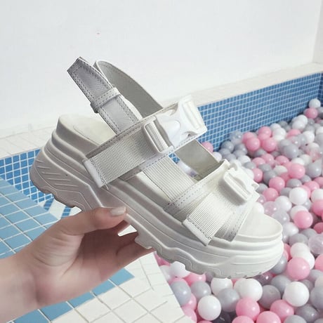 2色 Platform サンダル