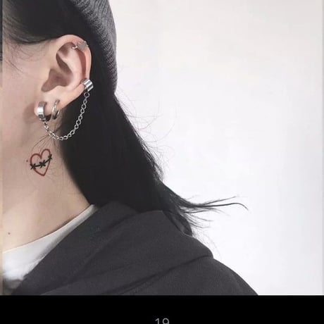 9種類 ロング イヤーピアス