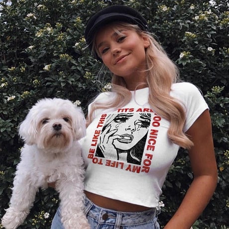 アメコミ Print T-Shirts