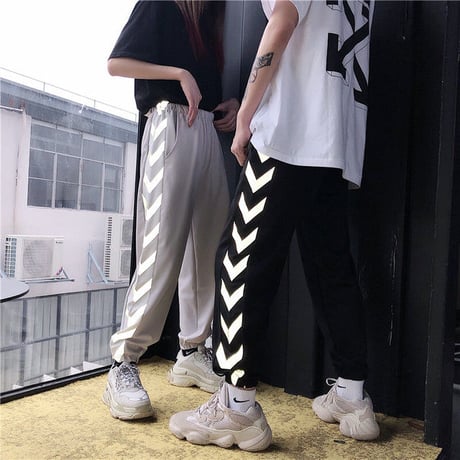 2色 Reflective パンツ UNISEX 男女兼用