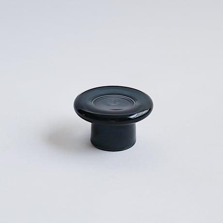 黒川登紀子　ぺたんコンポート小　グレー
