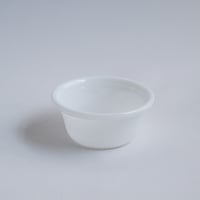 黒川登紀子　外折りスリムボトムボウル　白