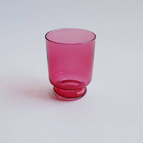 黒川登紀子　フットカップ　クリアピンク