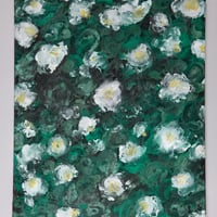 ＜笑逹＞　山笑み　茶の花