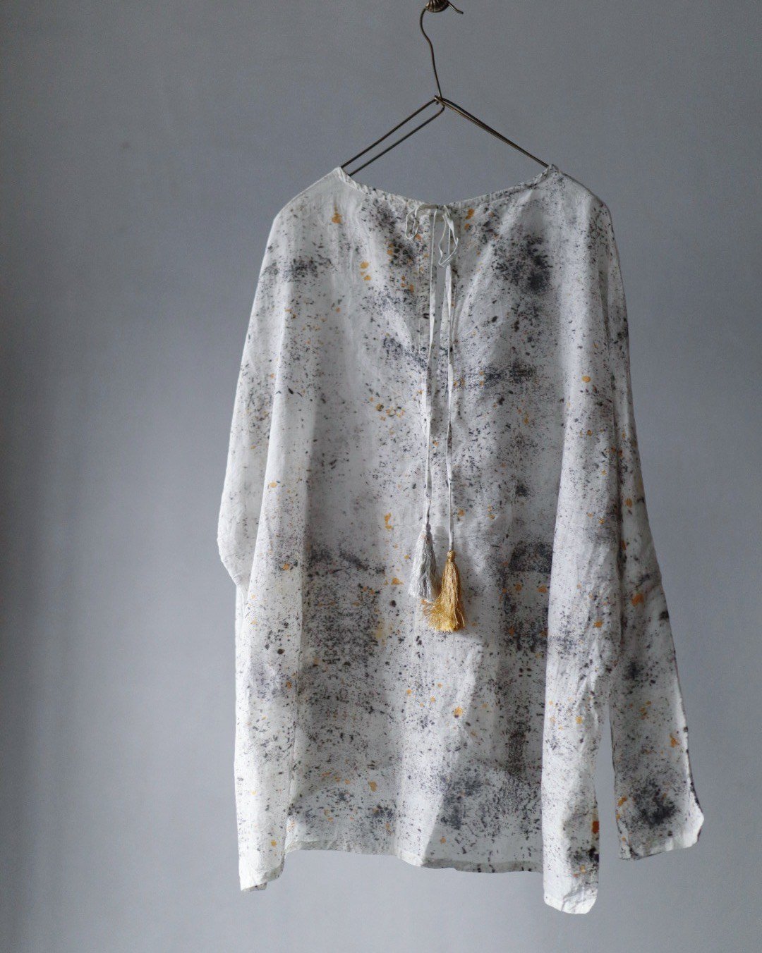 tabrik コットンシルクタッセルトップス 柘榴LOGWOOD | Hosizukiyo