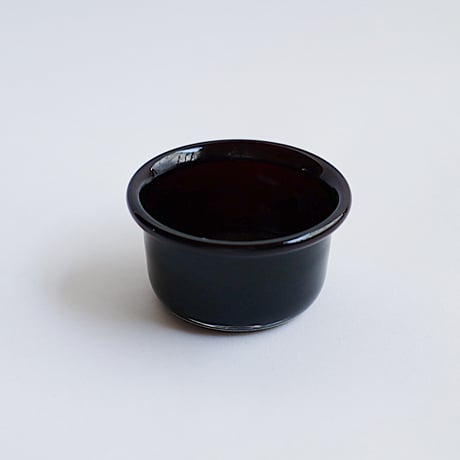 黒川登紀子　外折りシリンダーボウル　ブラウン