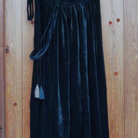 tabrik ベルベットスカート＜BLACK>
