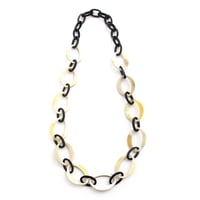 ラウンドナチュラル80cmバッファローホーン ネックレス