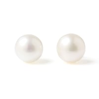 ぽってり淡水パールピアス・イヤリングSV