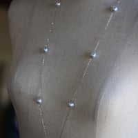 南洋パールステーション ネックレス k18WG