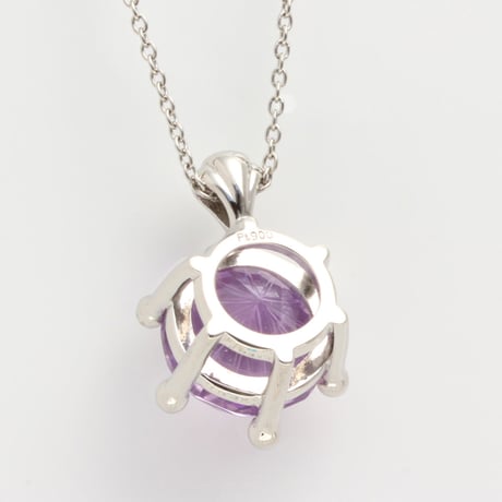 アメジスト8.32ctペンダント【Littluzオリジナル】Pt900