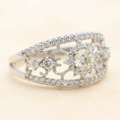 ダイヤモンドリング0.75ct | Pt900