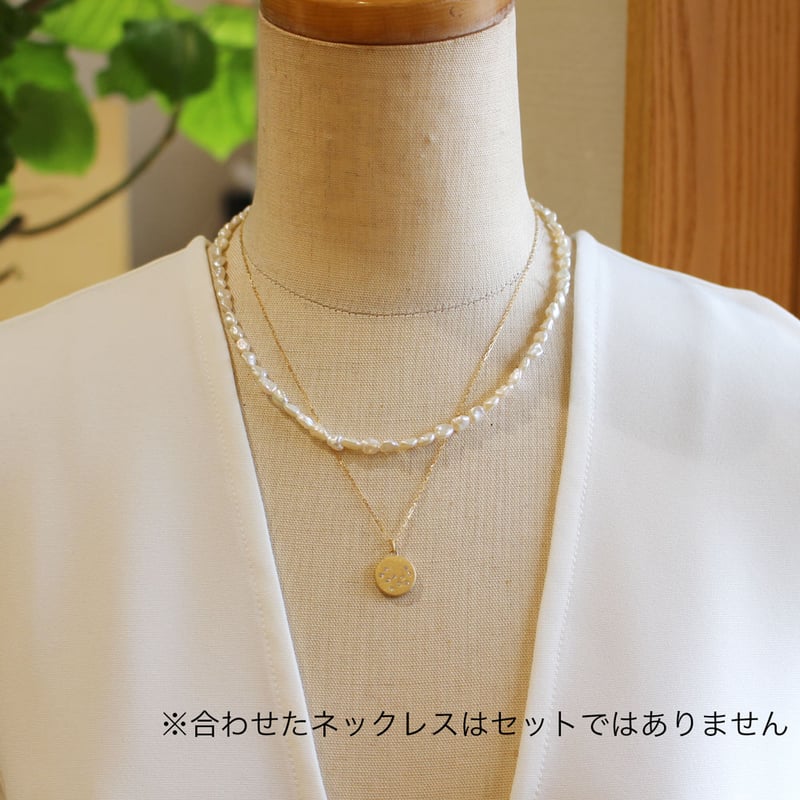 満月ペンダント【Littluzオリジナル】k18 | Littluz online store