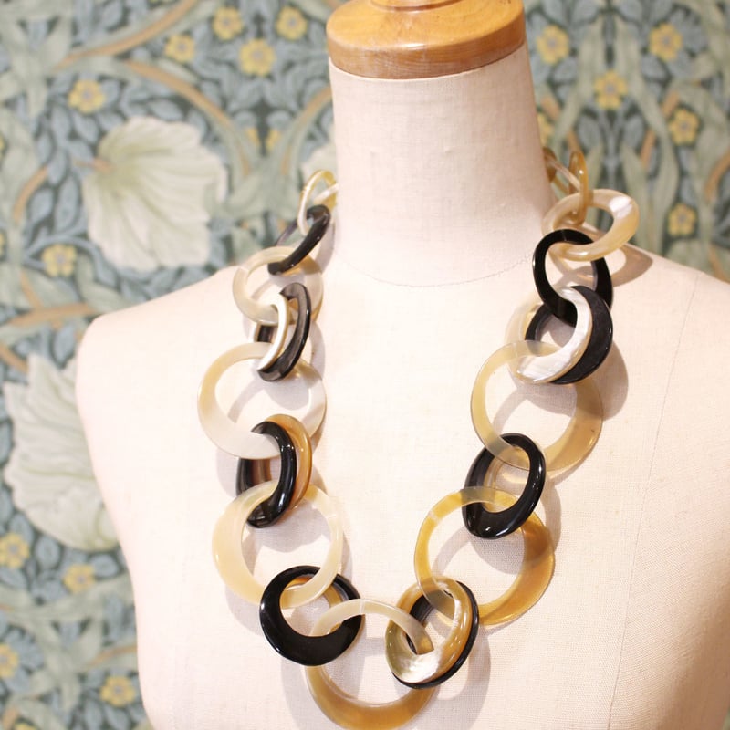 MANA バッファロー ホーン コード ネックレス MANA マナ チョーカー バッファローホーン アクセサリー 530218