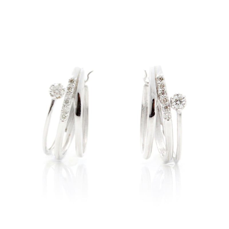 ダイヤモンド0.1ct｜k18WG | Littluz online store