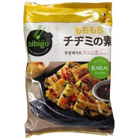 ビビゴ 韓飯チヂミの素 2パック CJ FOODS bibigo  bibigo Korean Pancake Powder 2 packs HappyTown ハッピータウン