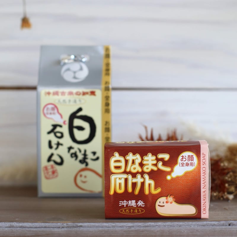 白なまこ石鹸 専用スポンジ付き | キャンプリーダーでケアマネのおおた 
